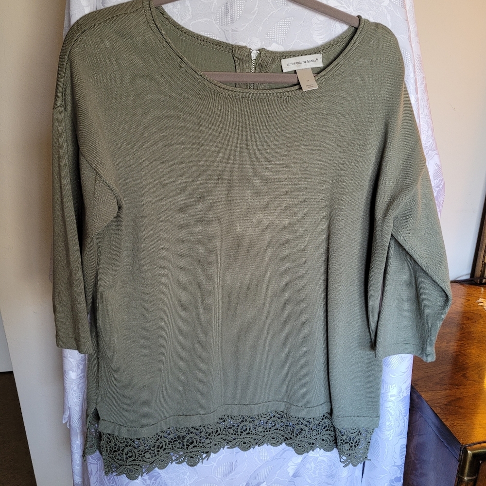 BUY 2 get 1 FREE (SEE DETAILS), Christopher & Banks shirt,  (308)